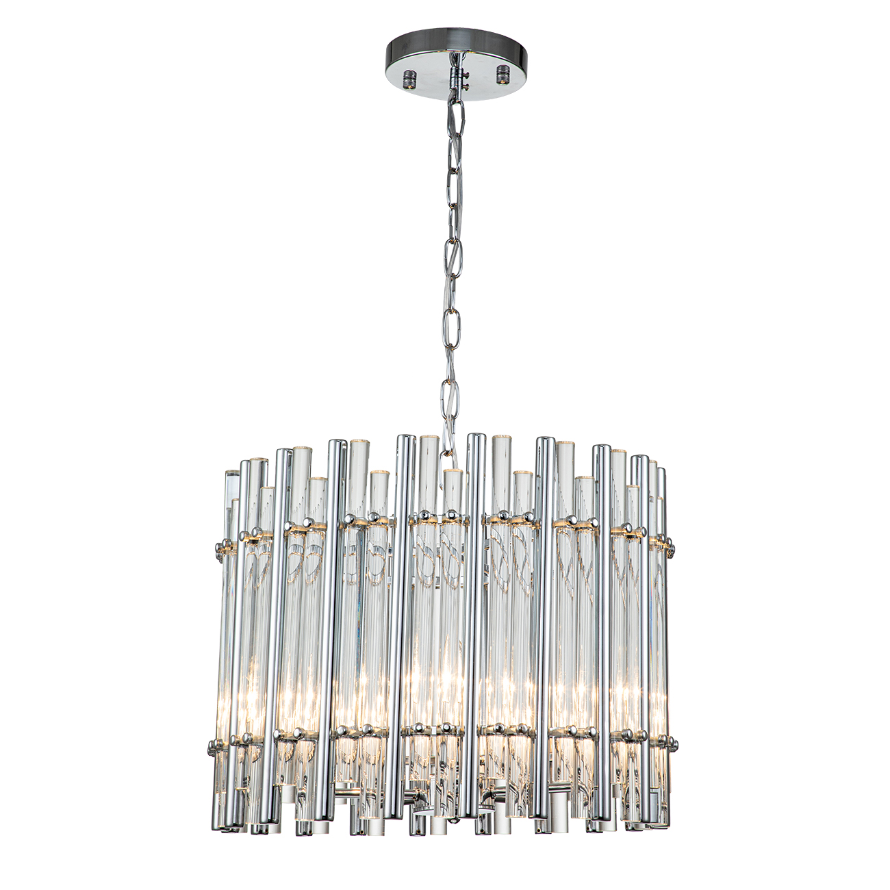Светильник подвесной INDIGO Crystal 12025/5P Chrome V000307