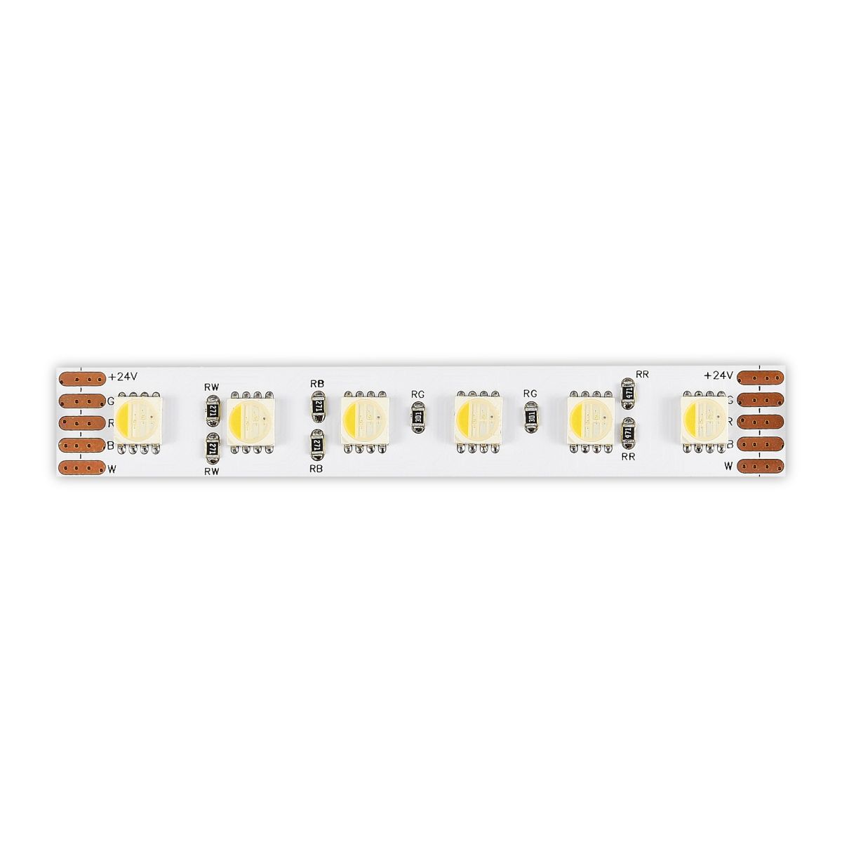 Светодиодная лента ST Luce 24В 18Вт/м 4000К 5м IP20 ST5005.418.20RGBW