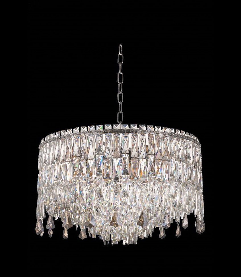 Люстра подвесная Fluorite The Empress Chrome FL1062-14P