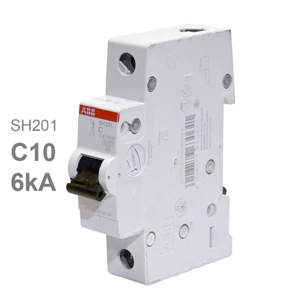 Автомат SH201 C10 10A (C) 6kA 2CDS211001R0104
