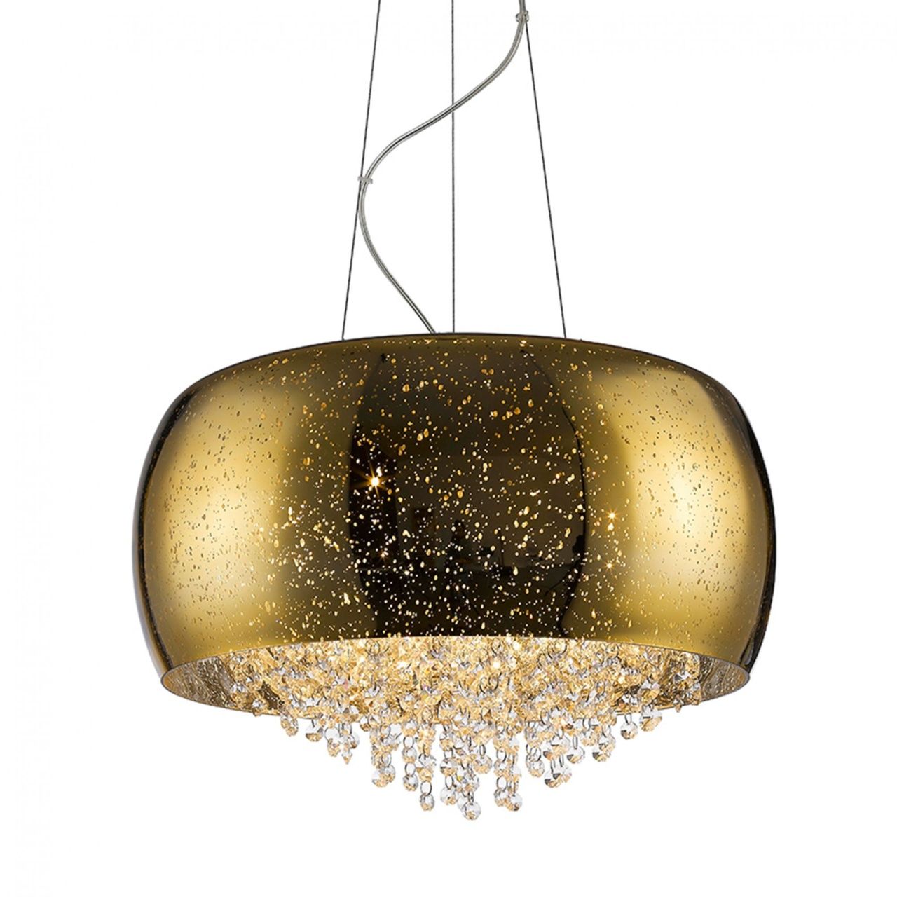 Люстра подвесная Zumaline VISTA P0076-06K-F4GQ (gold)