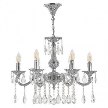 Люстра с хрустальными подвесками AL78101/6/175 A NW Bohemia Ivele Crystal