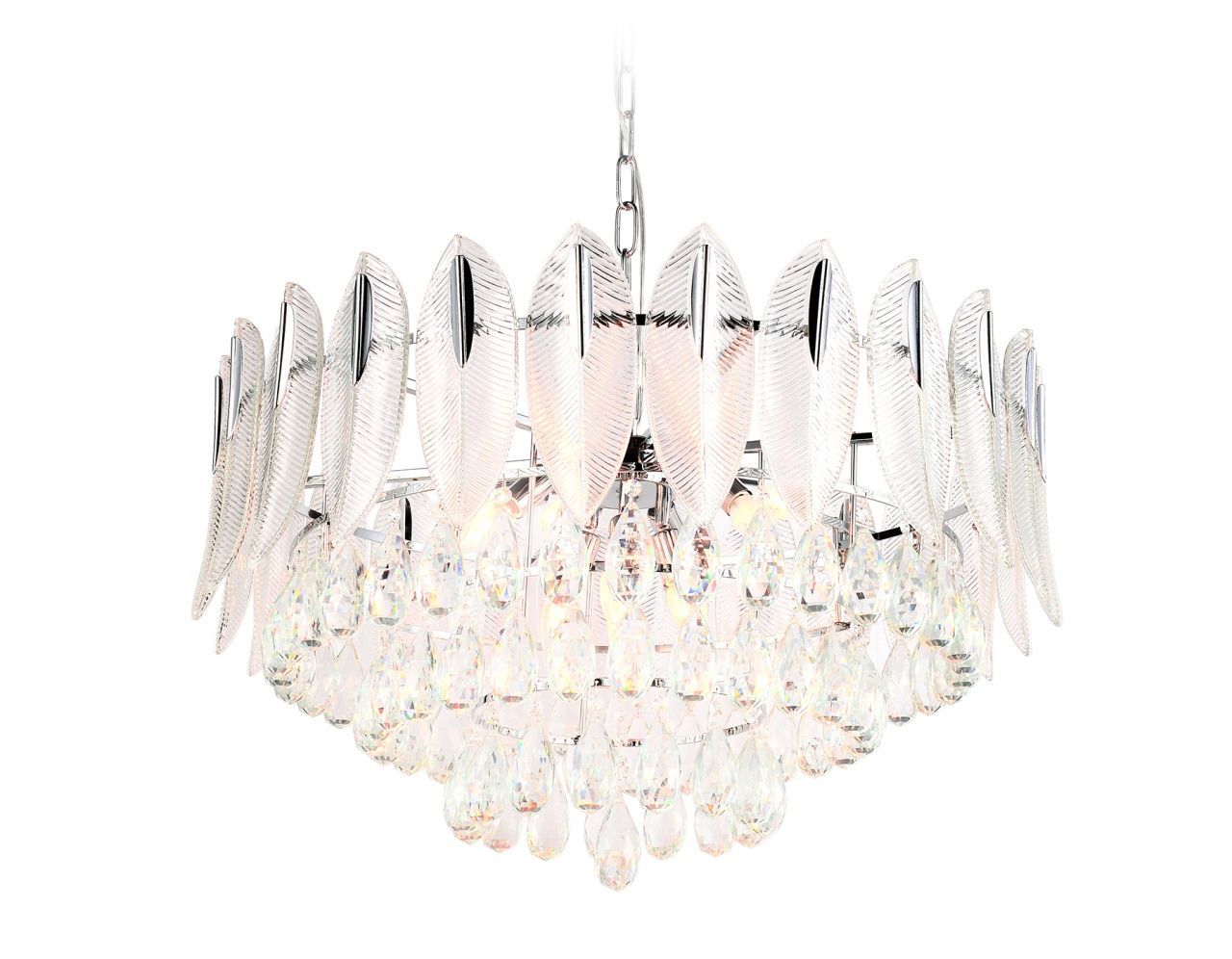 Подвесная люстра с хрусталем Ambrella Light TR5184