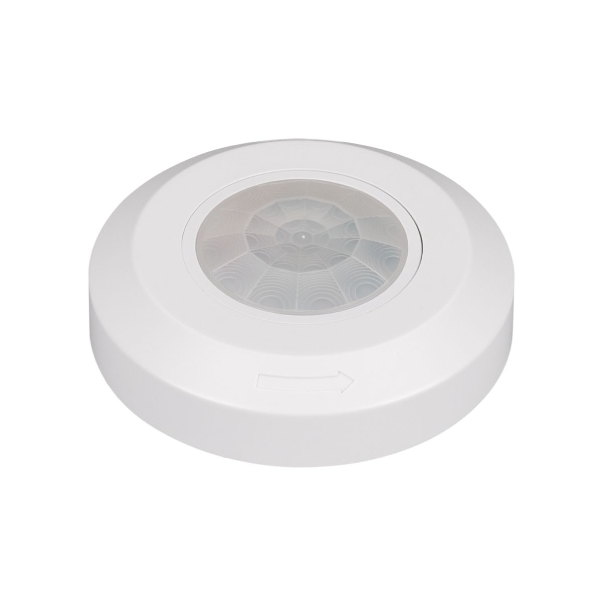 Датчик движения Arlight PRIME-PIR-SURFACE-R76-100W (белый, 230V, 0.87A, SLIM) (IP20 Пластик) 031845(