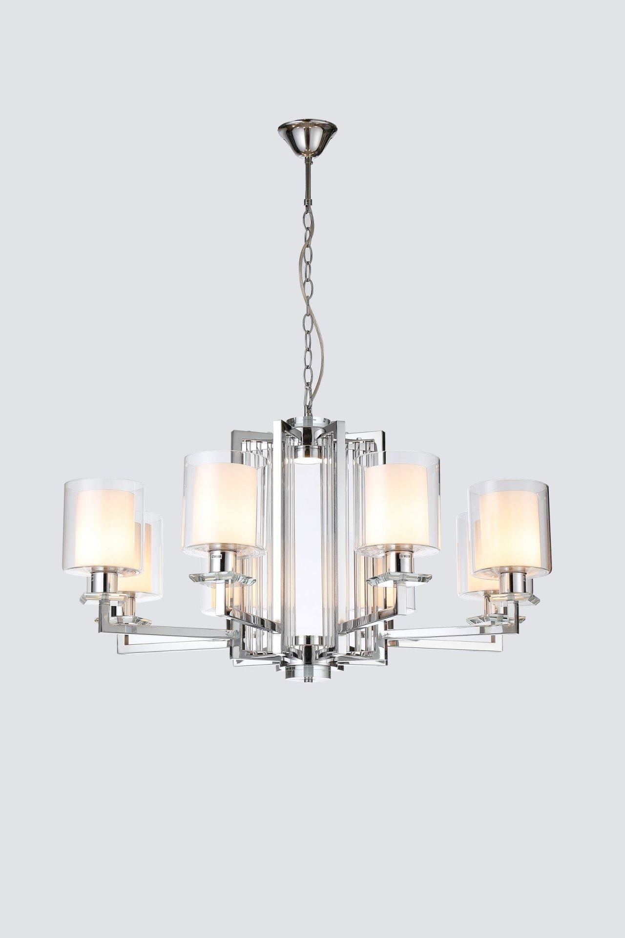 Светильник подвесной iLamp King RM6201-8 CR+CL