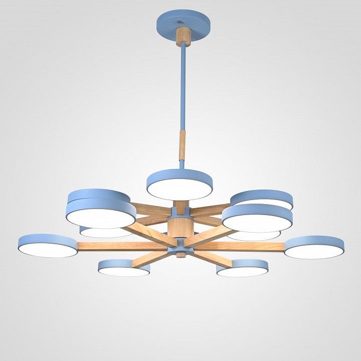 Люстра на штанге Imperiumloft TURNA Blue TURNA-DBL01 229092-26