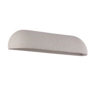 Уличный настенный светильник Arlight SP-BULFIN-WALL-L365-10W Warm3000 (WH, 120 deg, 230V) (IP65 Бето