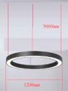 Люстра V2688-1/1S, LED 175Вт, 3900-4200К, 10300лм Vitaluce