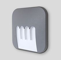 Настенный светодиодный уличный светильник Oasis Light SIDNEY LED W1872 Gr