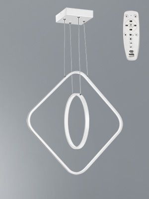 Люстра V2505DT-0/2S, LED 70Вт, 2700-6500К, 6700лм Vitaluce