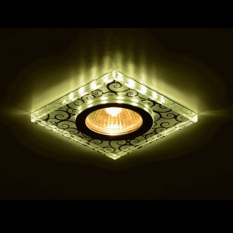 Светильник MR16+LED встраиваемый ALUM/MATT 35Вт+LED 3Вт IMEX IL.0026.5703