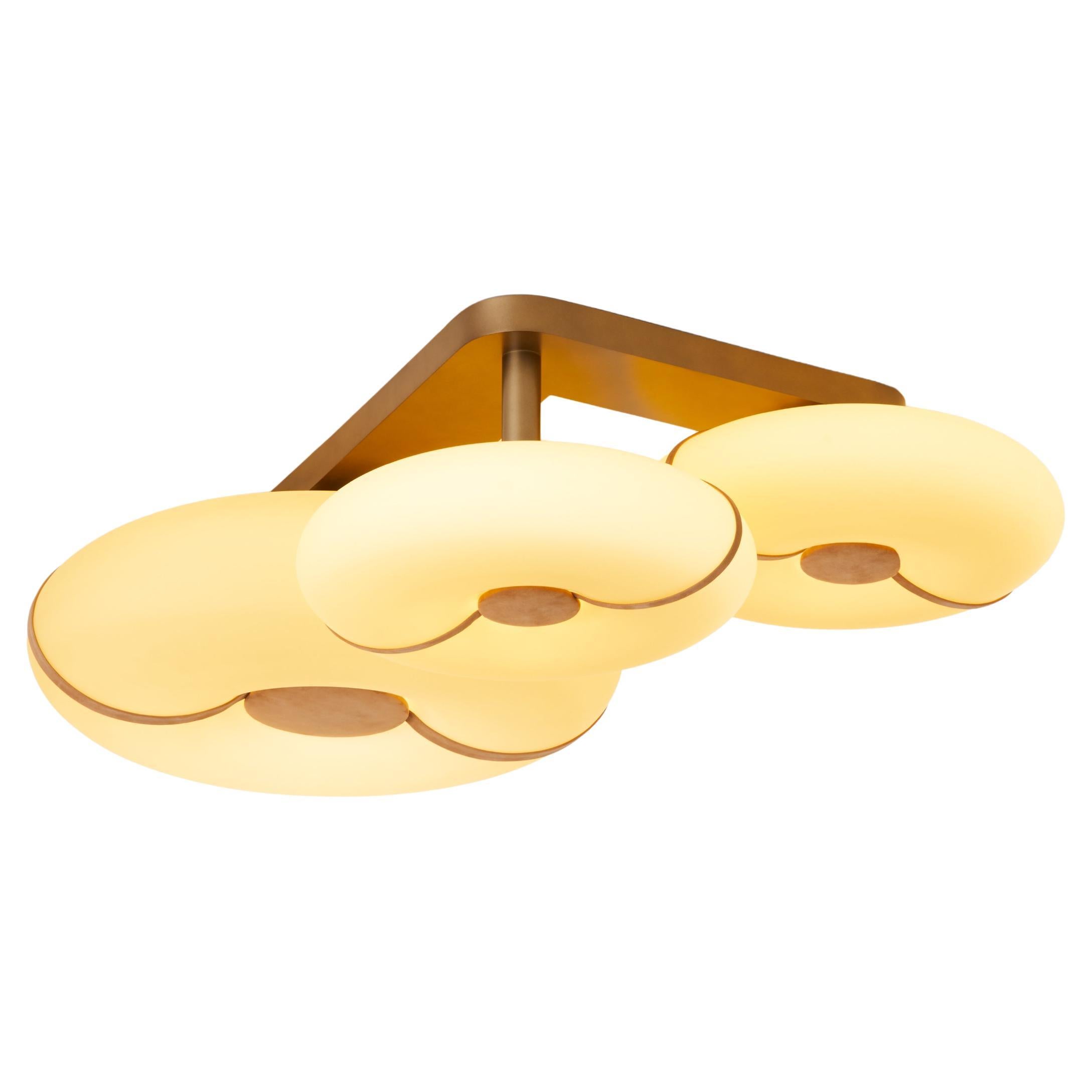 Потолочный светильник 7270C/3S Gold / White Delight Collection