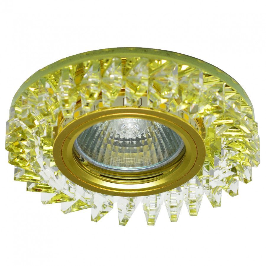 Светильник MR16+LED встраиваемый G/CLEAR 35Вт+LED 3Вт IMEX IL.0026.0203