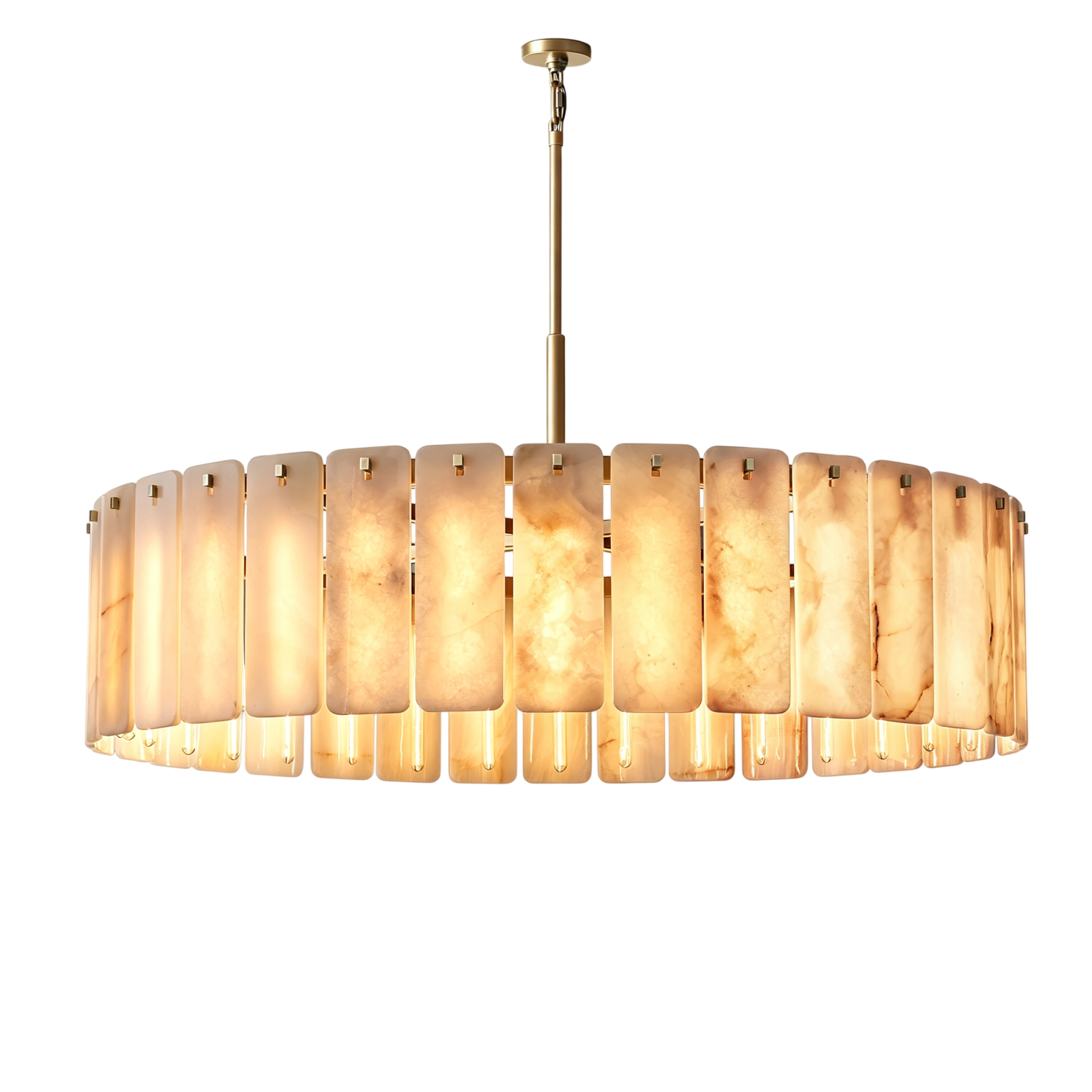 Люстра DL-6482P/R900 Brass / White Alabaster  Delight Collection