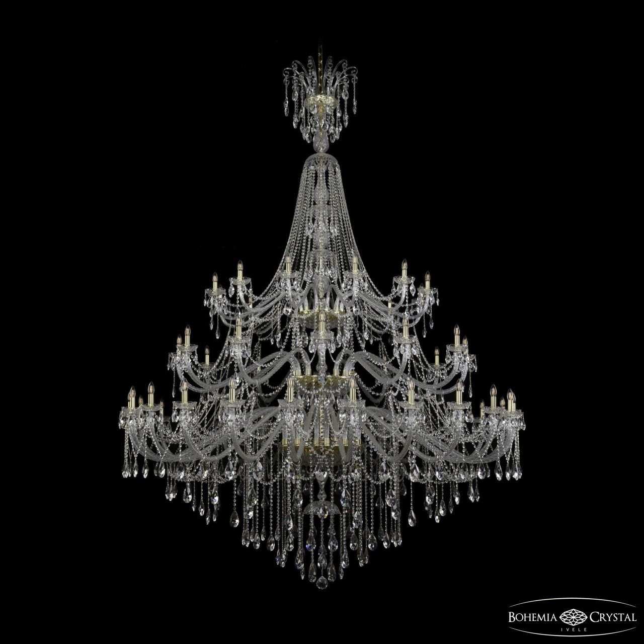 Люстра Bohemia Ivele Crystal 1415/24+12+12/900/XLU-320/3d G