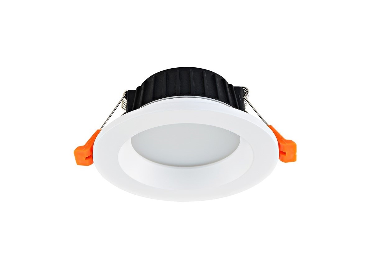 Ritm cветильник встраиваемый, 9W, 800Lm, 4000К, D122хH65мм, IP44 Donolux DL18891NW9W