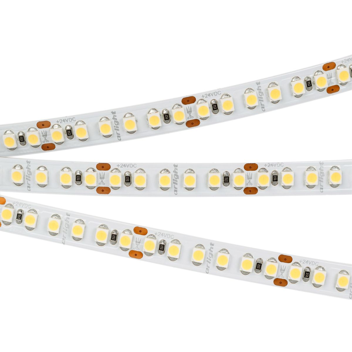Светодиодная лента Arlight UL-A180-8mm 24V Warm3000 (14.4 W/m, IP20, 5m) (Открытый) 028576(3)