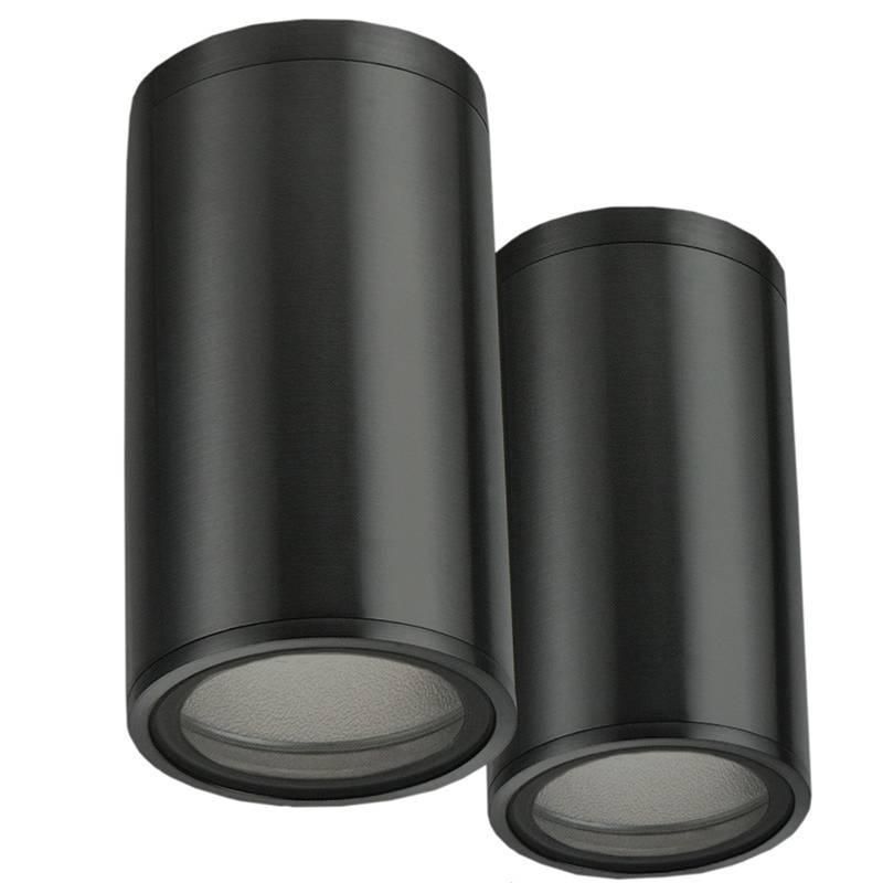 Уличный настенный светильник Ideal Lux BULLET PL1 SMALL NERO