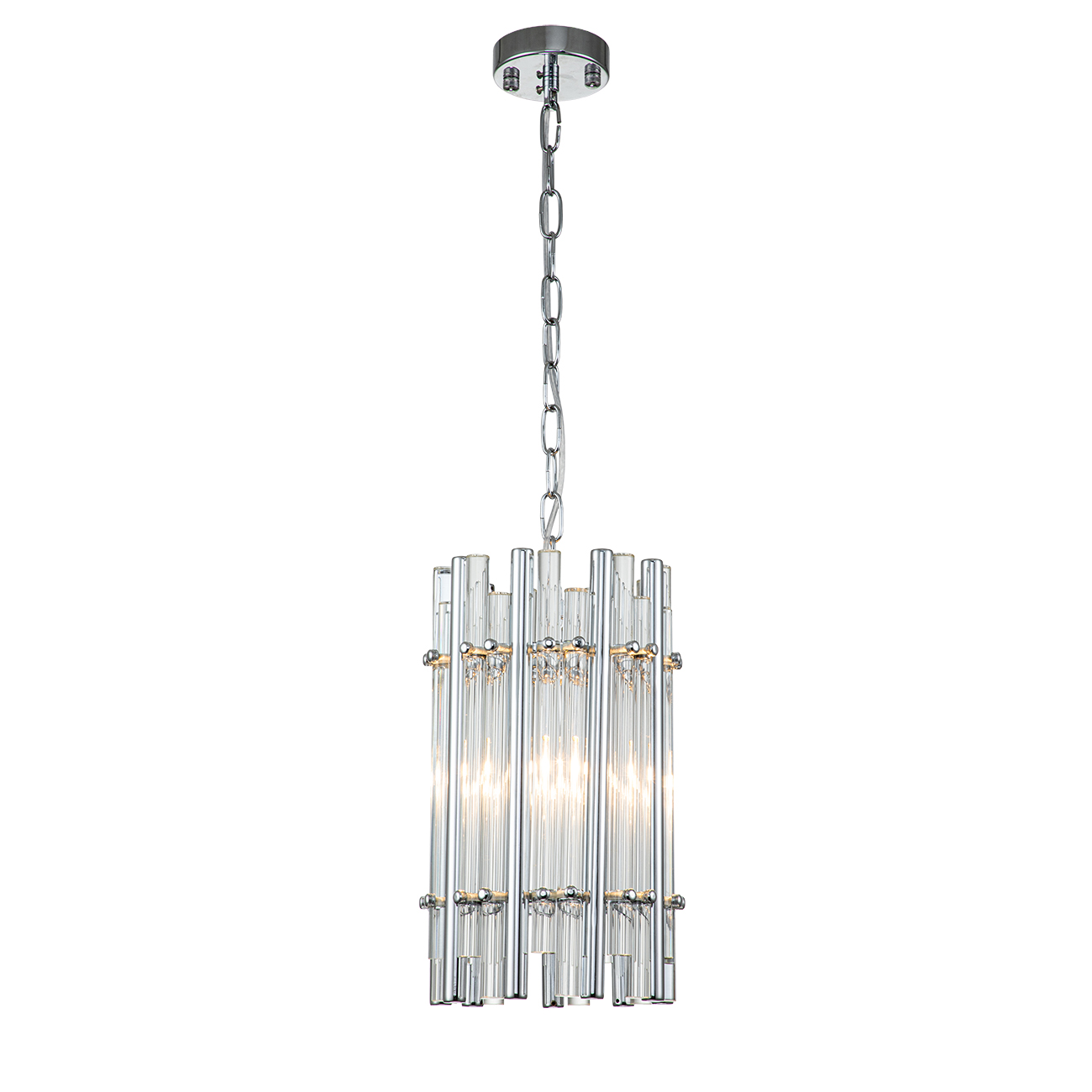Светильник подвесной INDIGO Crystal 12025/1P Chrome V000309