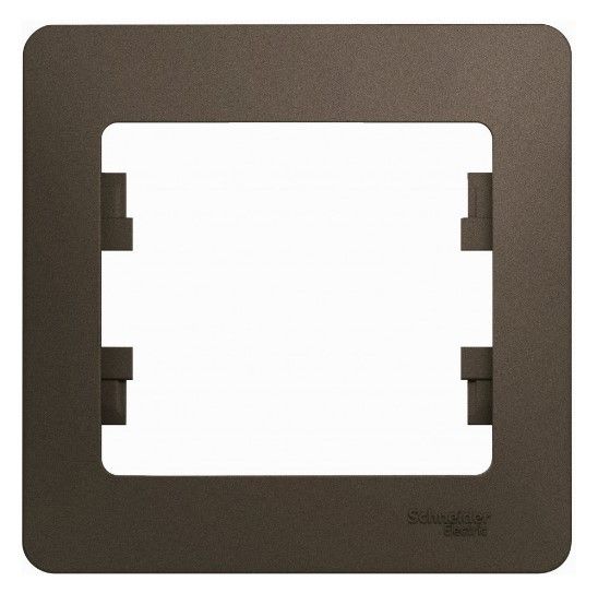 Рамка 1 пост Systeme Electric GLOSSA шоколад GSL000801