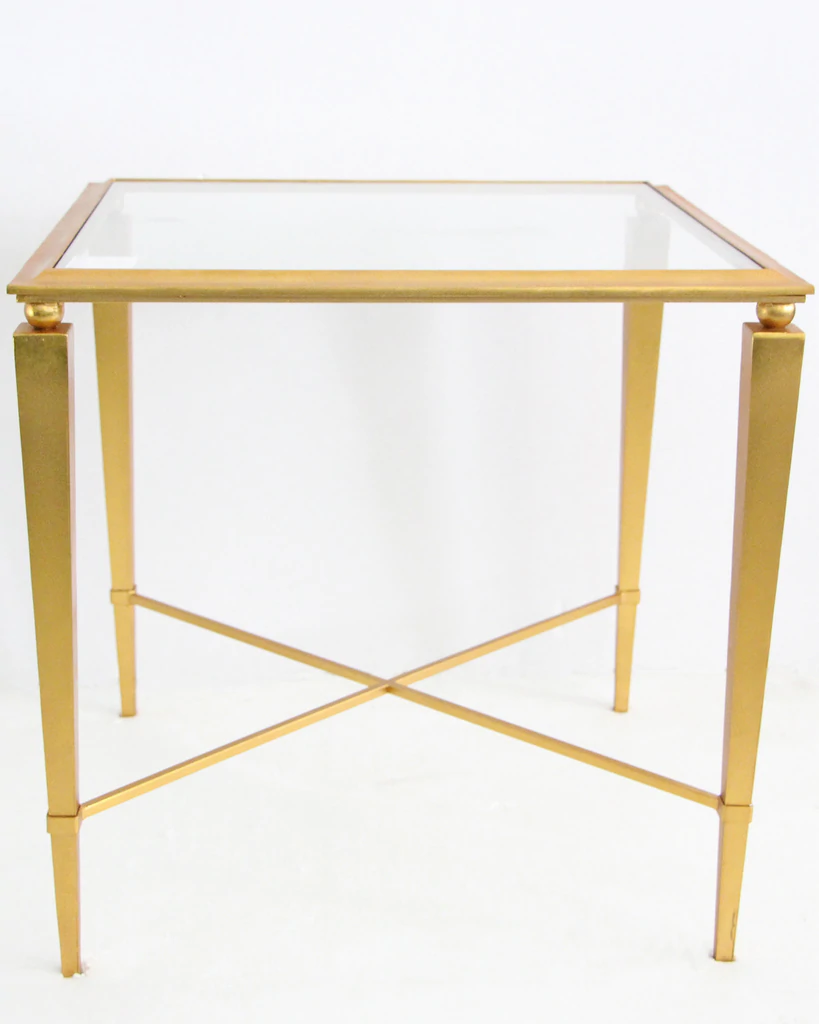 Приставной стол "Мауро" gold LouvreHome LHST3053G