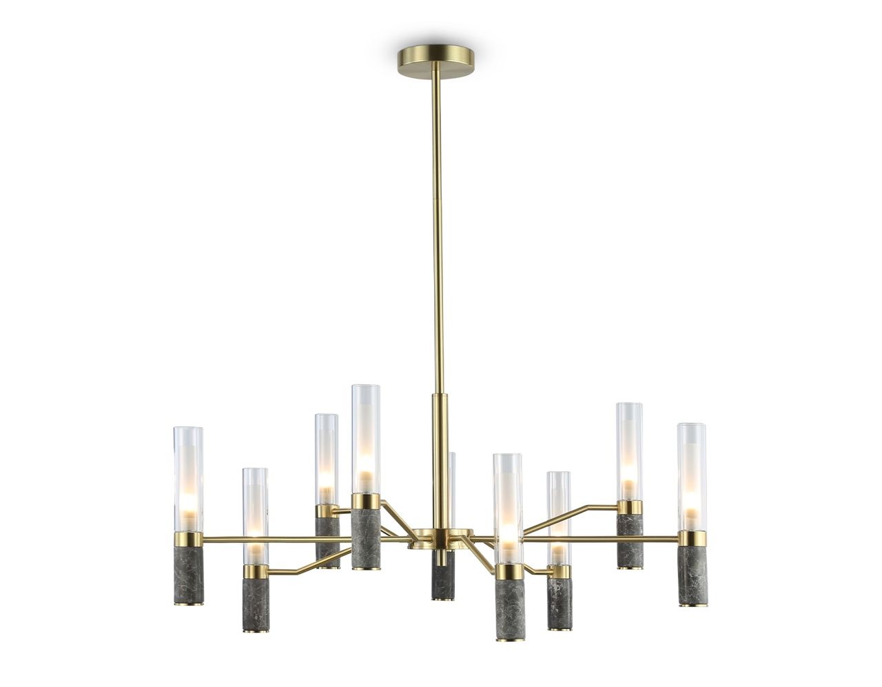 Люстра на штанге с мрамором Ambrella Light LH53355