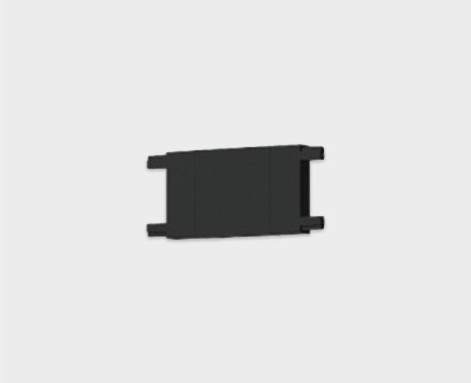 Соединитель линейный IT09-9028 black Italline