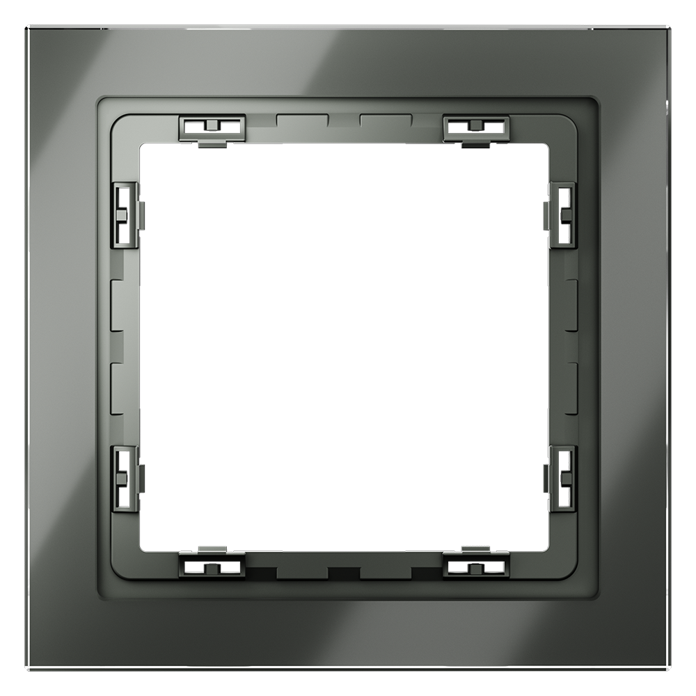 Рамка стеклянная VOLTUM S70 на 1 пост VLS110106