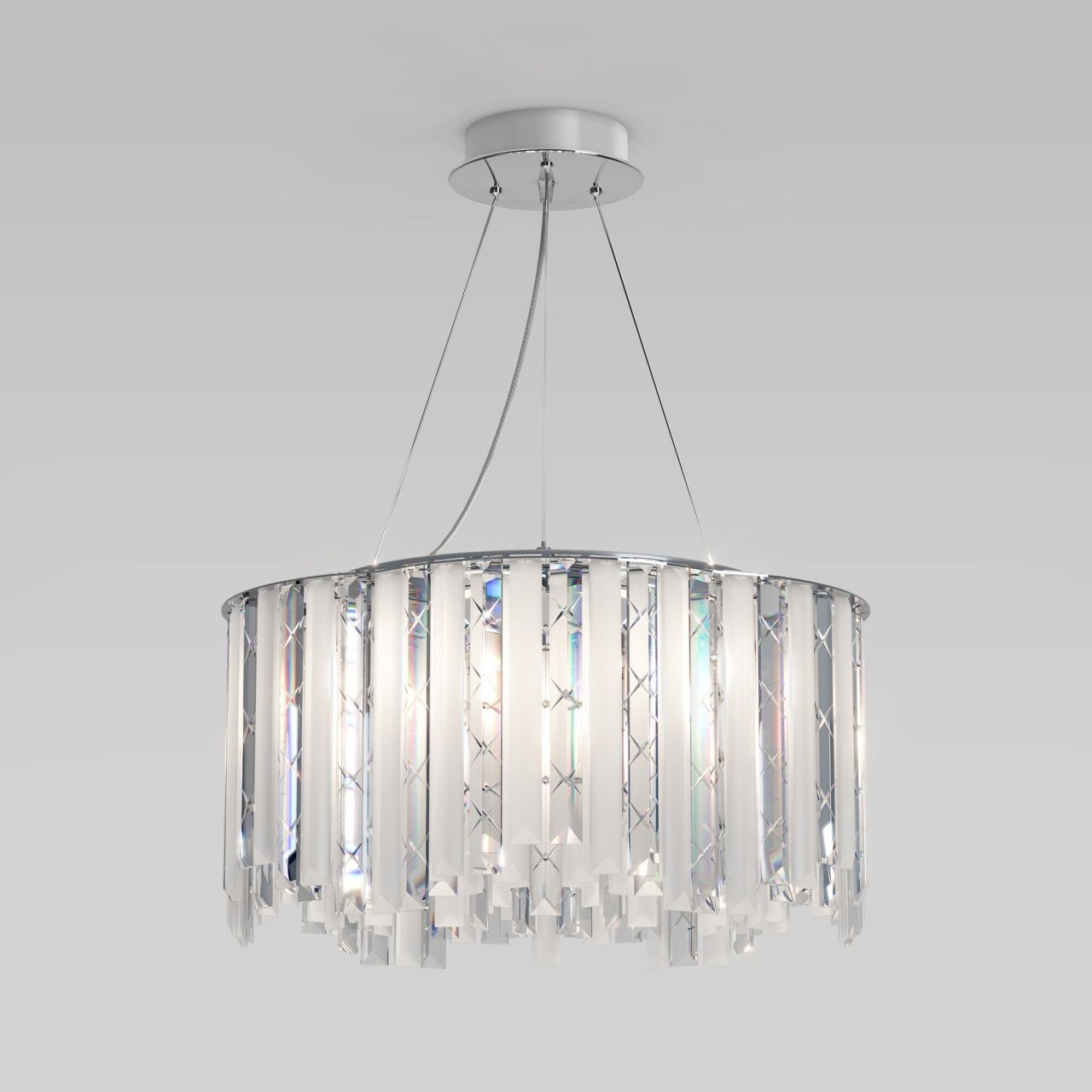 Люстра хрустальная с функцией Умный Дом 101011/6 хром