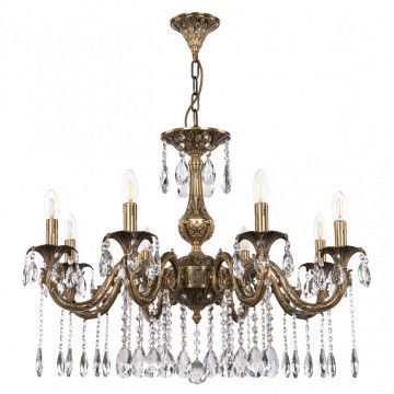 Люстра с хрустальными подвесками AL79101/8/250 A FP Bohemia Ivele Crystal