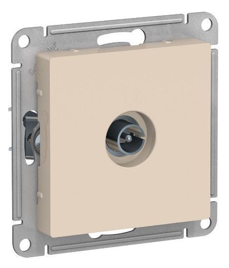 Розетка TV Systeme Electric ATLASDESIGN бежевый ATN000293