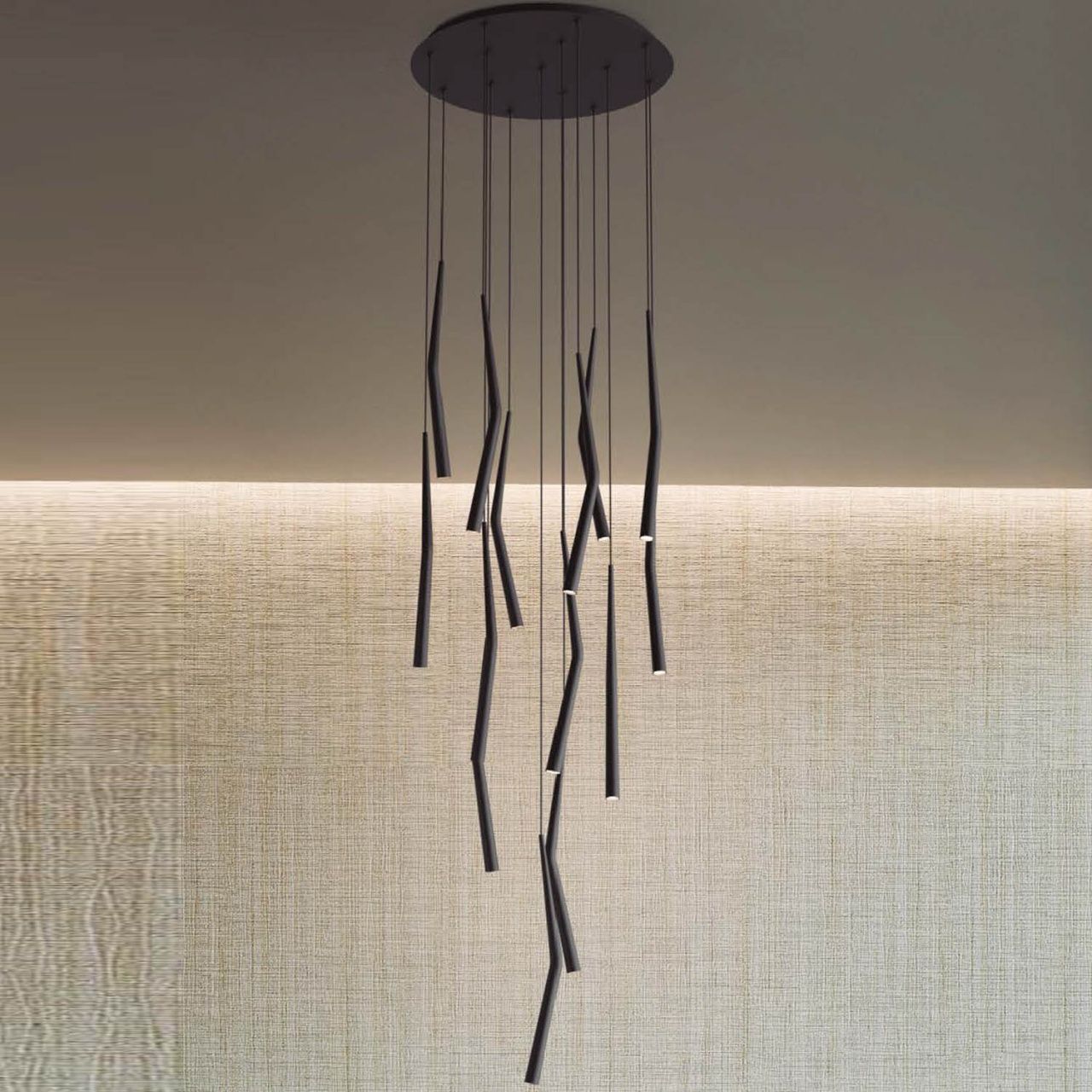 Подвесная люстра Mantra BOOMERANG 9373+9240 (14L)