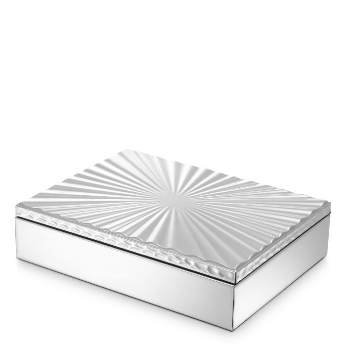 Шкатулка Corpo silver finish 115887