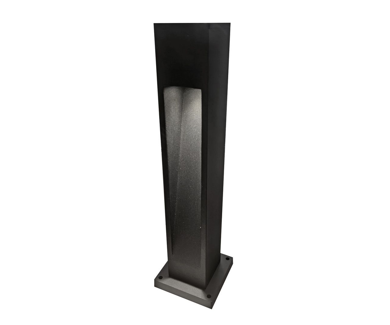 Светильник уличный Линви черный w9*9 h60 Led 12W (3000K) Kink Light 09310-60F,19