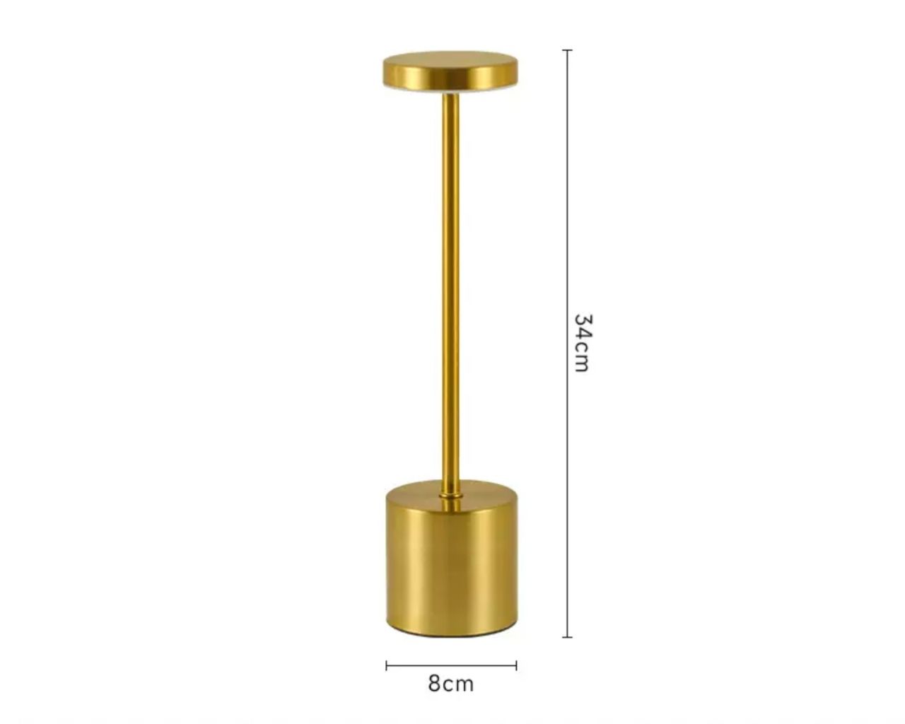 Автономная настольная лампа Амазон Хоум Lounge Light Gold AMG007638