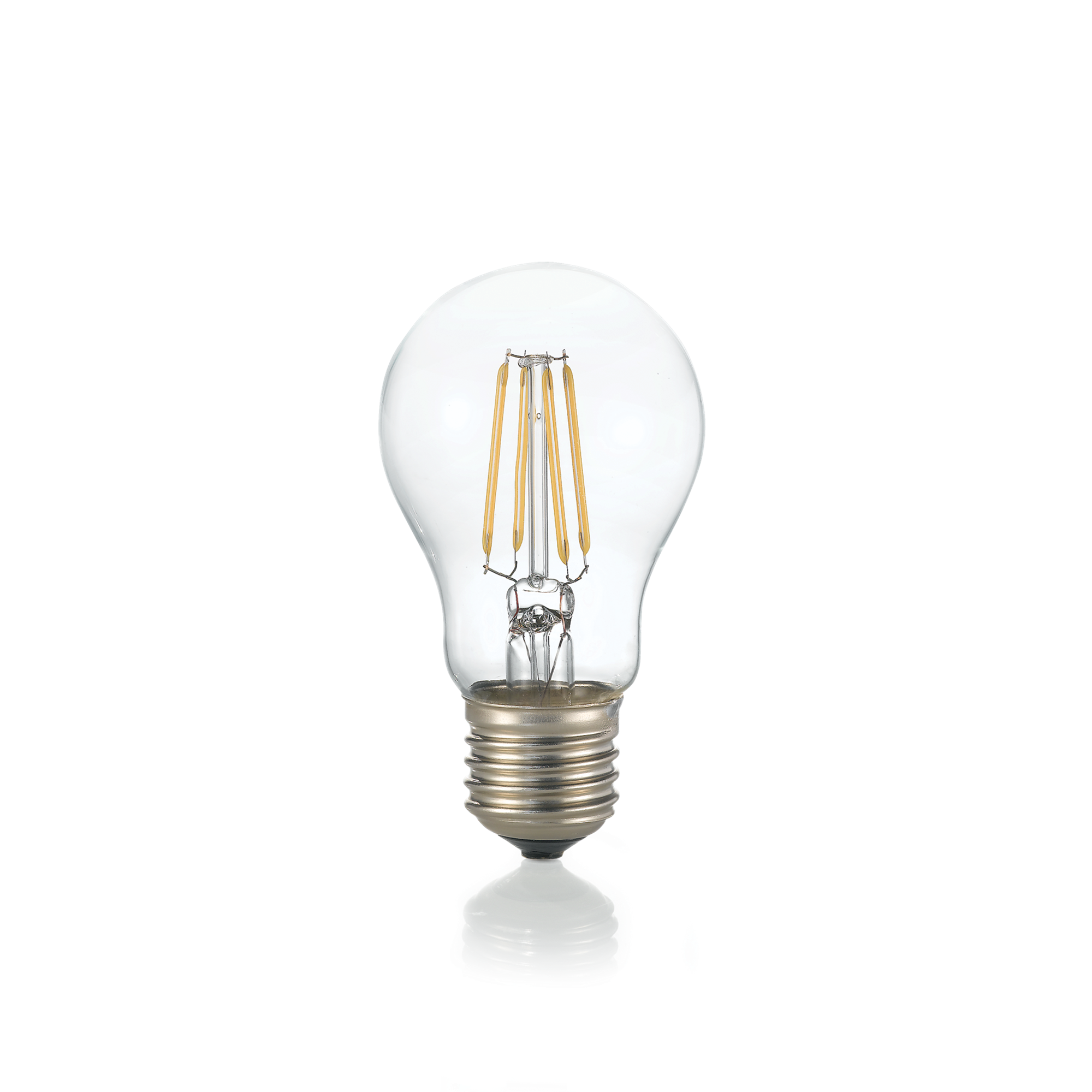 Лампа Ideal Lux LAMPADINA CLASSIC E27 8W GOCCIA TRASP 3000K DIMM