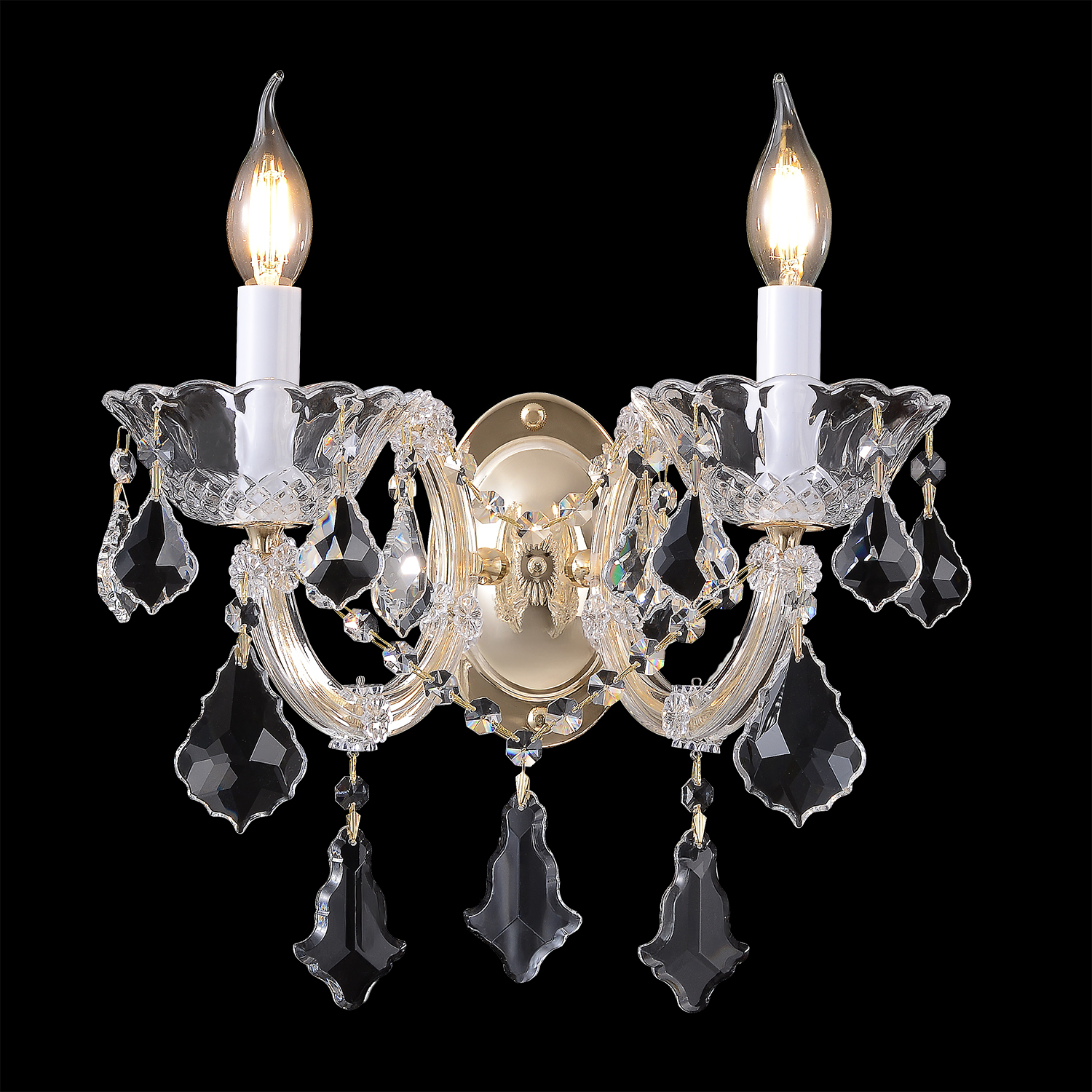 Бра Crystal Lux CRISTELLE AP2 GOLD