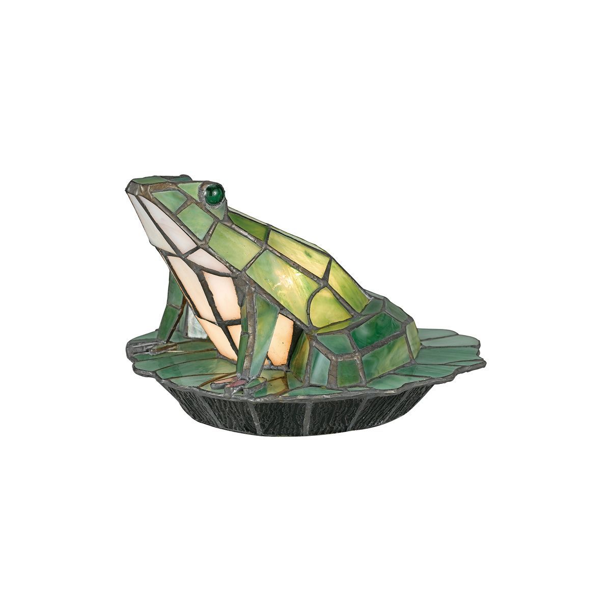Настольная лампа Quoizel Tiffany Animal Lamps QZ-FROG-TL