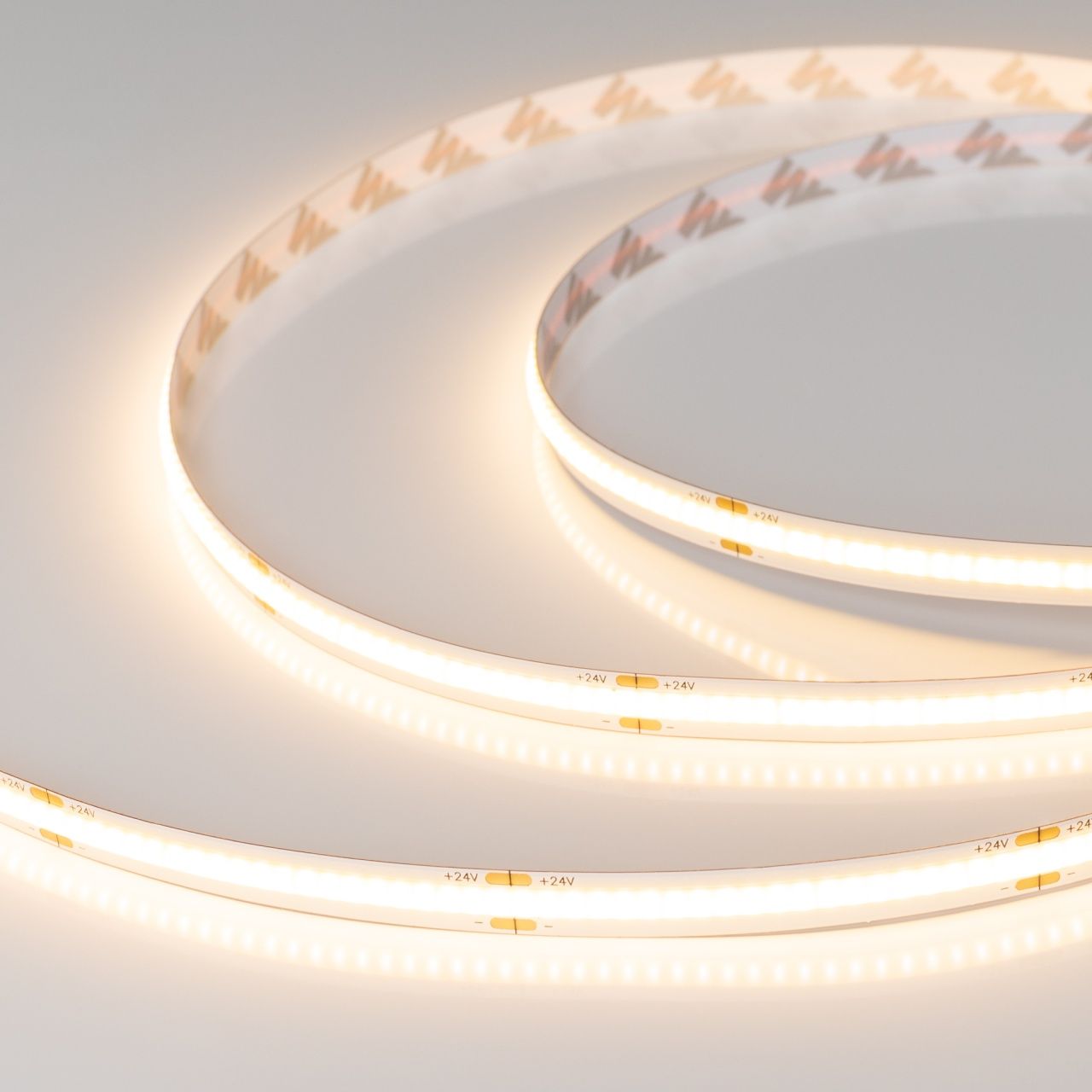 Светодиодная лента Arlight COB-X378-8mm 24V Warm2700 11 W/m, IP20, 5m 031859(3)