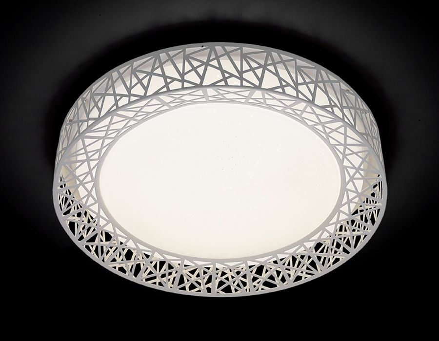 Потолочный светодиодный светильник с пультом Ambrella Light F122 WH 72W D450