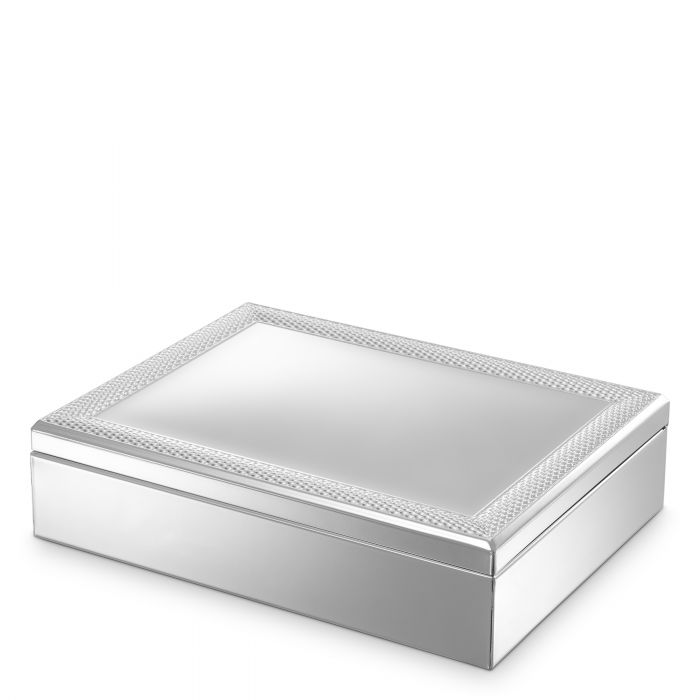 Шкатулка Dario silver finish 115872