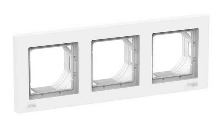 Рамка 3 поста IP44 Systeme Electric ATLASDESIGN белый ATN440103