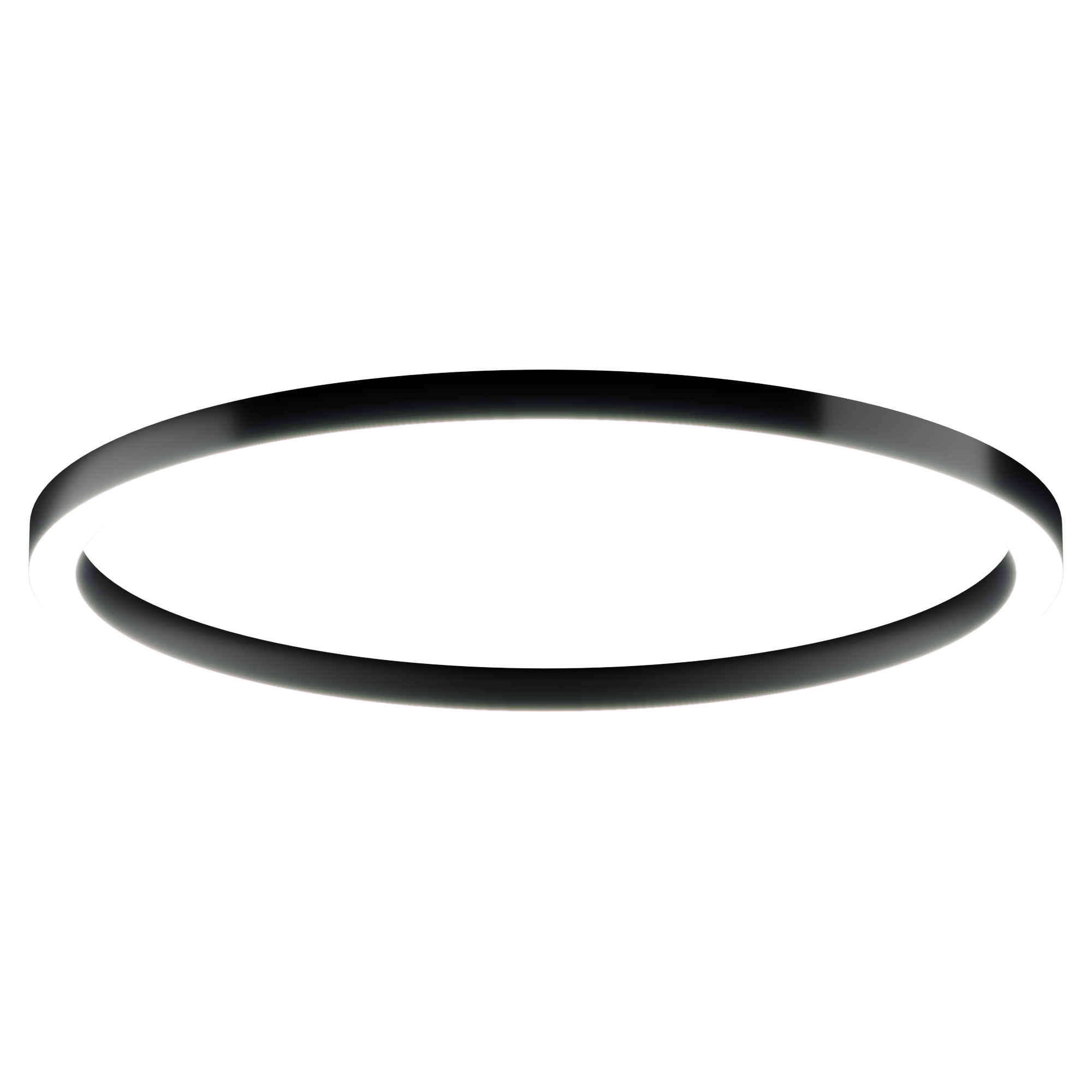 Светильник 6063 кольцо (RAL9005/1550mm/LT70 — 4K/132W)