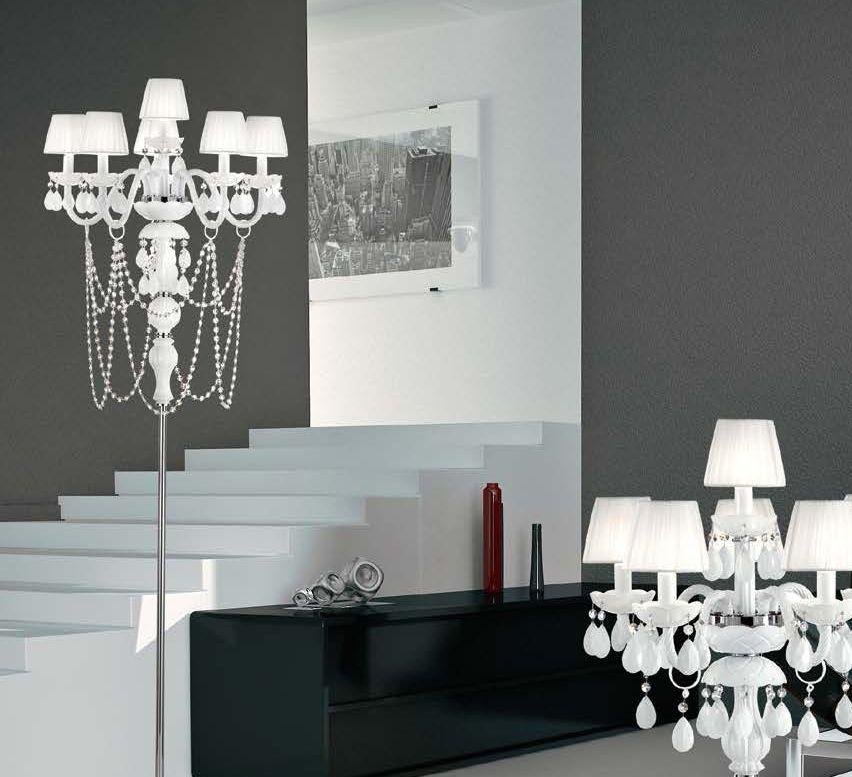 Торшер Masiero Milord STL5+1 VV White / ORG/12/WH