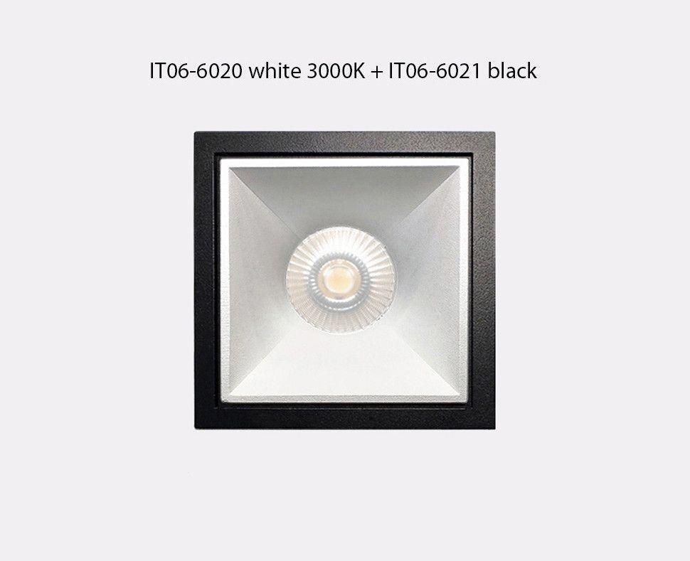 Встраиваемый светильник Italline IT06-6020 white 3000K + IT06-6021 white