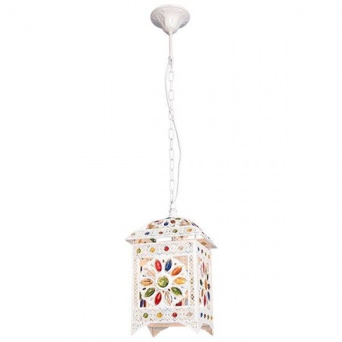 504-01-51 - Подвесная люстра N-Light (Италия), 1 лампа, белый