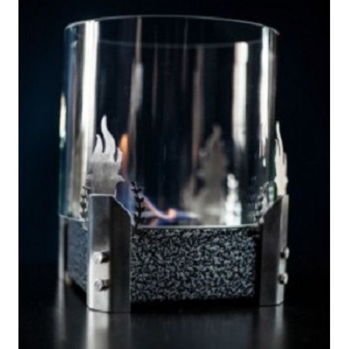 Биокамин Lux Fire Колизей серебро КН-0016-08