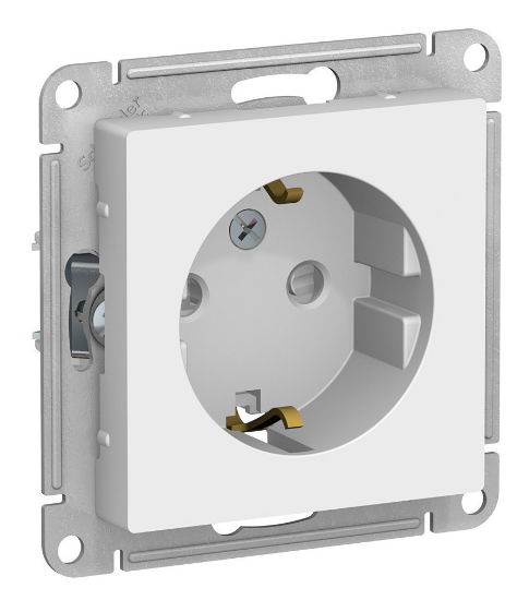 Розетка Systeme Electric ATLASDESIGN белый ATN000145