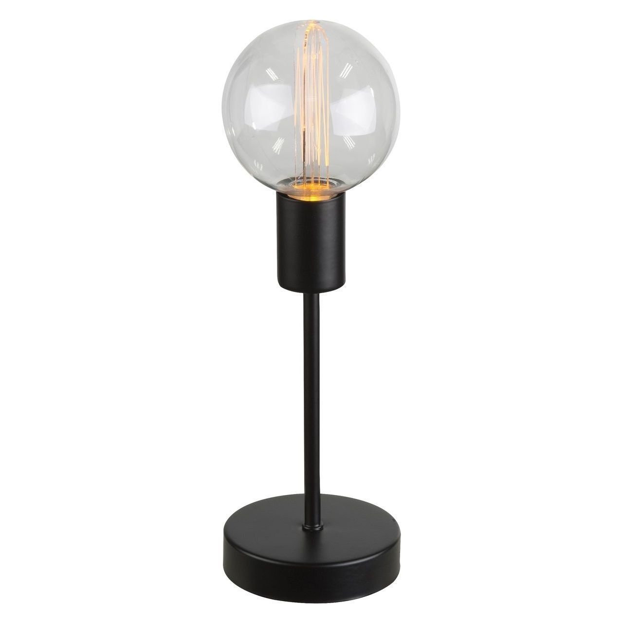 Настольная лампа декоративная Globo 28186, черный, LED, 1x0,06W