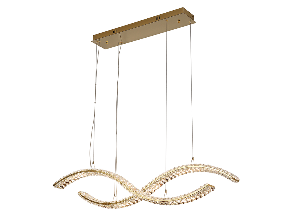 Люстра Newport CRYSTAL 8242N/110 gold